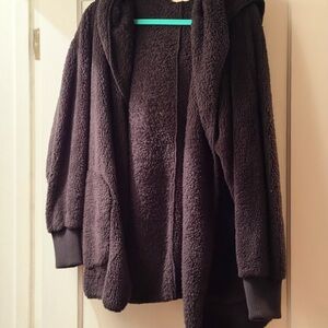 Hem & Thread Black Teddy Jacket